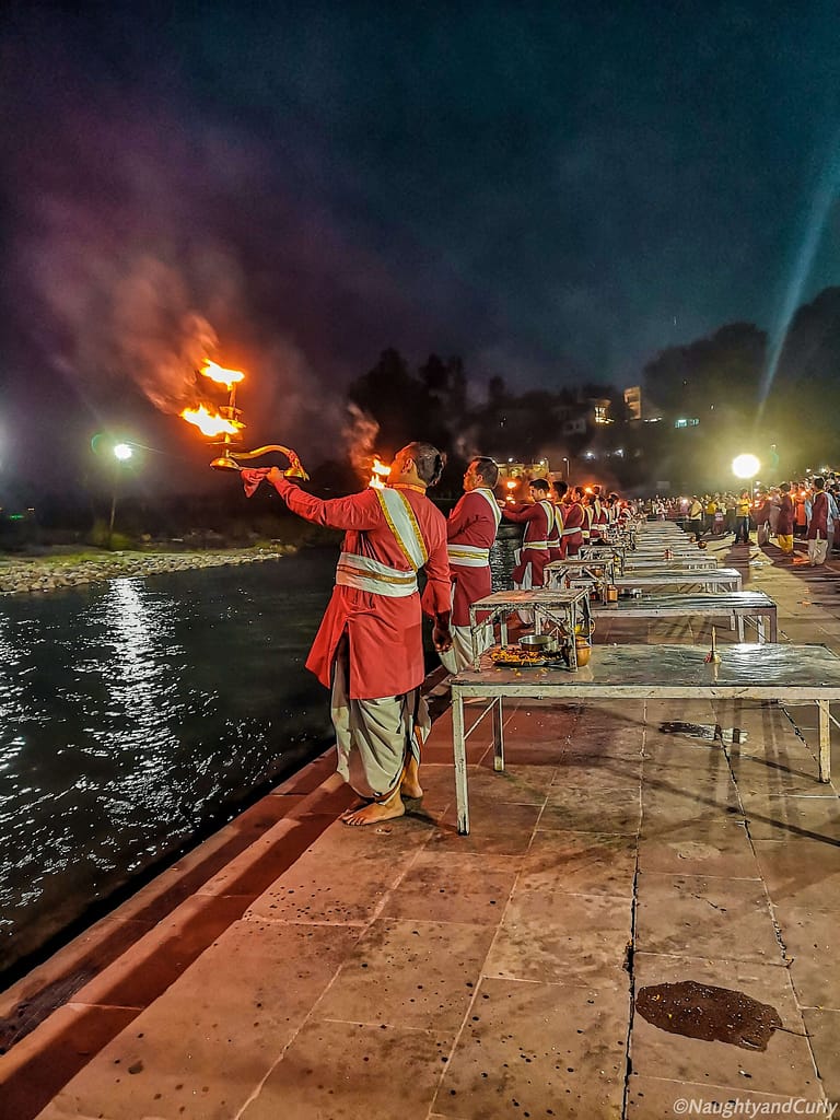 Ganga Aarti_Triveni Ghat_Rishikesh