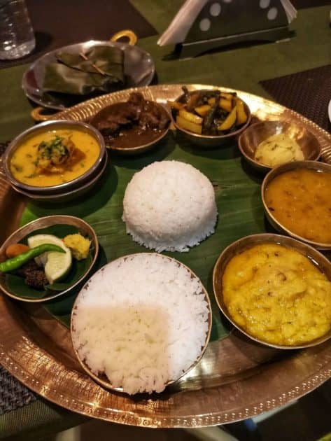 Guwahati_Assamese Thali_Paradiserestaurant